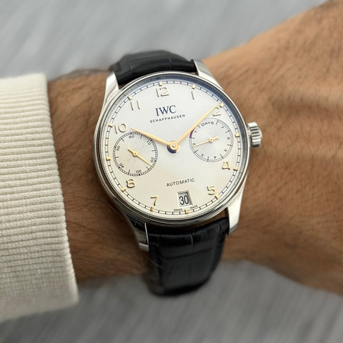 IWC Portugieser 7 Days Ref. IW500704 | Full-Set 08/2024 | Automatic | IWC Garantie 08/2032 | Top | VIP