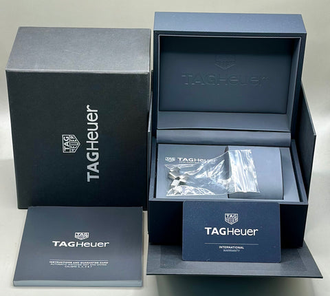 Tag Heuer Aquaracer 300M Calibre 5 Ref. WAY201A | Full-Set 2019 | 43mm | Automatic | Black Dial | Top
