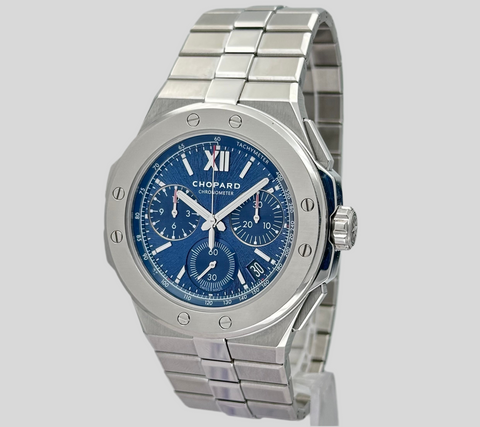 Chopard Alpine Eagle XL Ref. 298609-3001 | Full-Set 2021 | Blue Dial | Chronograph | 44mm | Automatic | Top