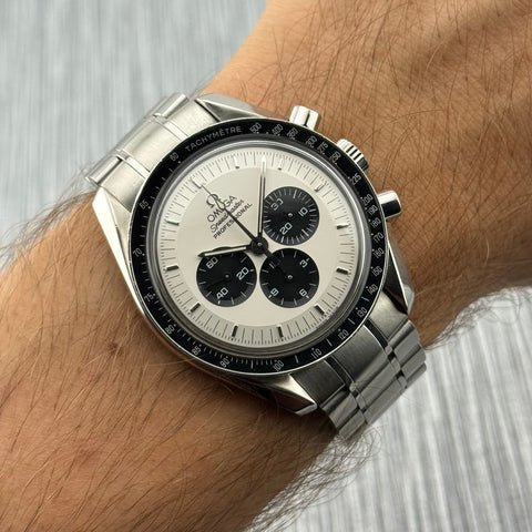 Omega Speedmaster Professional Moonwatch „Mitsukoshi Panda Mod“ Ref. 3570.50 | Full-Set 2014 | Handaufzug | 42mm | Rare | VIP