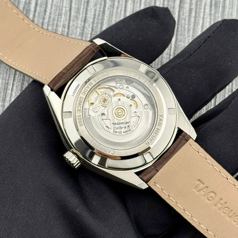 Tag Heuer Carrera Calibre 5 Day-Date Ref. WBN2011.FC6484 | Full-Set 03/2025 | NEU | Automatic | 41m | Silver Dial | VIP