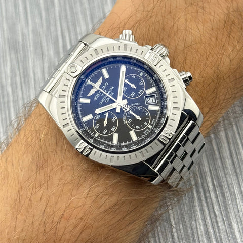 Breitling Chronomat 44 Special Edition Ref. AB011511/BF70 | Full-Set 2020 | Special Edition | 44m | Chronograph | Black Dial | Top | VIP