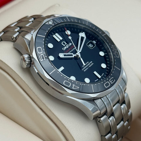 Omega Seamaster Diver 300M Co-Axial Ref. 21230412001003 | Full-Set 2018 | Automatik | 41mm | Black Dial | Top | VIP