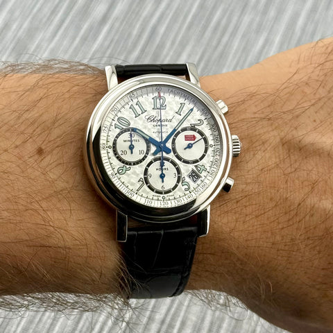 Chopard Mille Miglia Chronograph Ref. 8331 | Serviced 05/2025 | Silver Dial | Automatic | 39mm | Rare | VIP