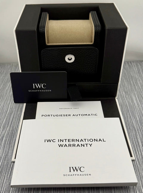 IWC Portugieser 7Days Ref. IW500705 | Full-Set 08/2020 | IWC Garantie 05/2030 | 42.3mm | Top | VIP