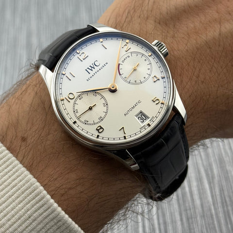 IWC Portugieser 7 Days Ref. IW500704 | Full-Set 08/2024 | Automatic | IWC Garantie 08/2032 | Top | VIP