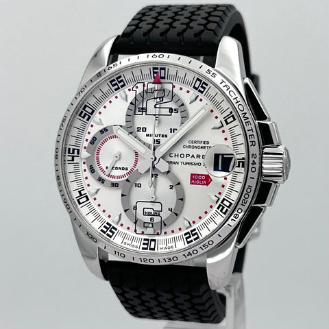 Chopard Mille Miglia Gran Turismo XL Ref. 168459-3009 | Full-Set 2009 | Serviced | Limited 2008 pcs | 44mm | White Dial | Top | VIP