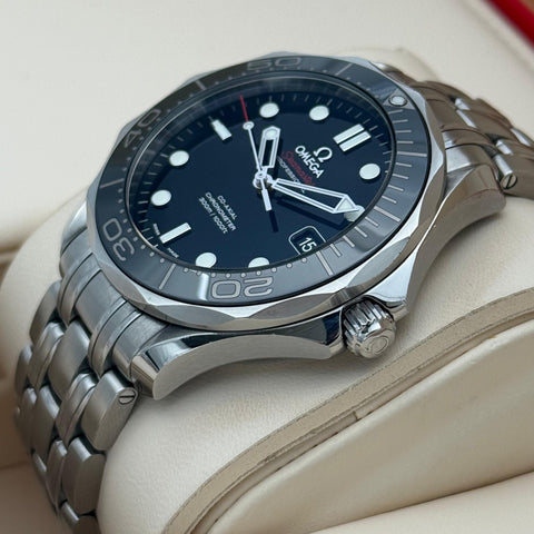 Omega Seamaster Diver 300M Co-Axial Ref. 21230412001003 | Full-Set 2018 | Automatik | 41mm | Black Dial | Top | VIP