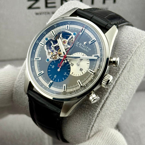 Zenith El Primero Chronomaster Chronograph Ref. 03.2040.4061/23.C496 | Full-Set 2017 | Serviced 09/2025 | Open Heart | 42mm | Automatic | Top