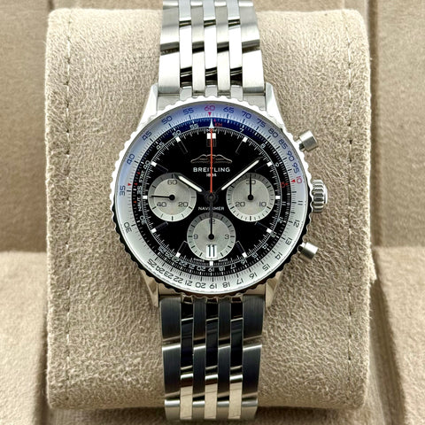 Breitling Navitimer B01 Ref. AB0139 | Full-Set 06/2025 | Unworn | Ungetragen | Chronograph | Breitling Garantie 06/2030 | 41mm | Black Dial | VIP