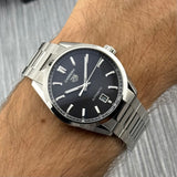 Tag Heuer Carrera Calibre 5 Ref. WBN2110.BA0639 | Full-Set 10/2026 | NEW | Unworn | 39mm | Black Dial | Tag Heuer Garantie 10/2031