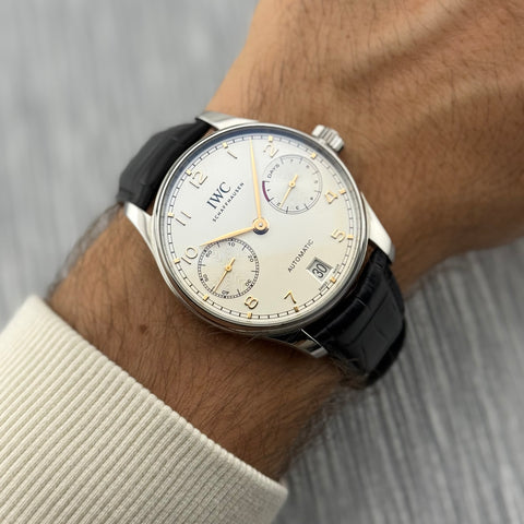 IWC Portugieser 7 Days Ref. IW500704 | Full-Set 08/2024 | Automatic | IWC Garantie 08/2032 | Top | VIP