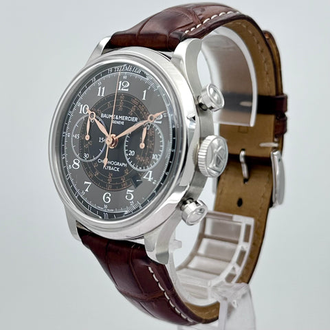 Baume & Mercier Capeland Chronograph Flyback Ref. M0A10094 | Full-Set 2023 | Automatic | 44mm | Top | VIP