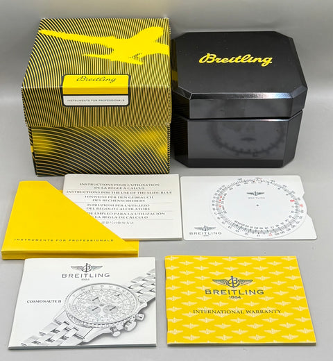 Breitling Chronograph Cosmonaute Serie Limitee „Scott Carpenter“ Ref. A12022 | Full-Set 1999 | Limited 1000 pcs | 41mm | Serviced 08/2025 | Handaufzug - Manual | VIP