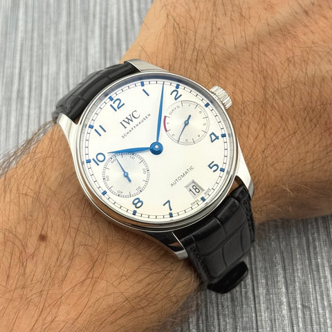 IWC Portugieser 7Days Ref. IW500705 | Full-Set 08/2020 | IWC Garantie 05/2030 | 42.3mm | Top | VIP