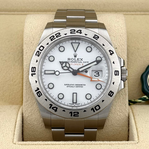 Rolex Explorer II Ref. 216570 | Full-Set 06/2019 | LC EU | 42mm | White Dial | Top | VIP