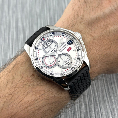 Chopard Mille Miglia Gran Turismo XL Ref. 168459-3009 | Full-Set 2009 | Serviced | Limited 2008 pcs | 44mm | White Dial | Top | VIP