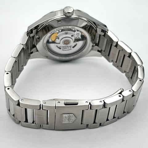 Tag Heuer Carrera Calibre 5 Ref. WAR211B.BA0782 | Full-Set 2021 | Automatic | 39mm | Silver Dial | Rare | Top | VIP