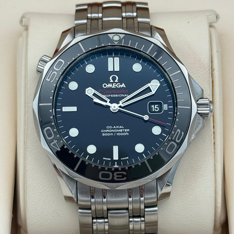 Omega Seamaster Diver 300M Co-Axial Ref. 21230412001003 | Full-Set 2018 | Automatik | 41mm | Black Dial | Top | VIP