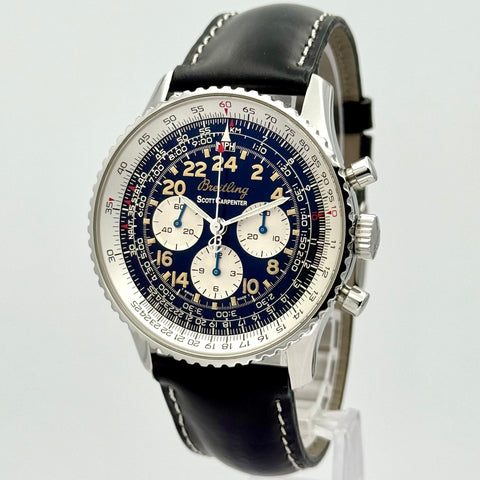Breitling Chronograph Cosmonaute Serie Limitee „Scott Carpenter“ Ref. A12022 | Full-Set 1999 | Limited 1000 pcs | 41mm | Serviced 08/2025 | Handaufzug - Manual | VIP