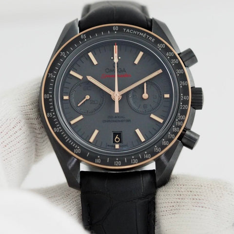 Omega Speedmaster Dark Side of the Moon Sedna Black Ref. 31163445106001 | Full-Set 05/2023 | Omega Garantie 05/2027 | 44.25mm | Keramik | Top | VIP