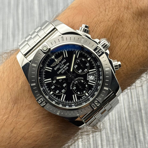 Breitling Chronomat 44 Special Edition Ref. AB011511/BF70 | Full-Set 2020 | Special Edition | 44m | Chronograph | Black Dial | Top | VIP