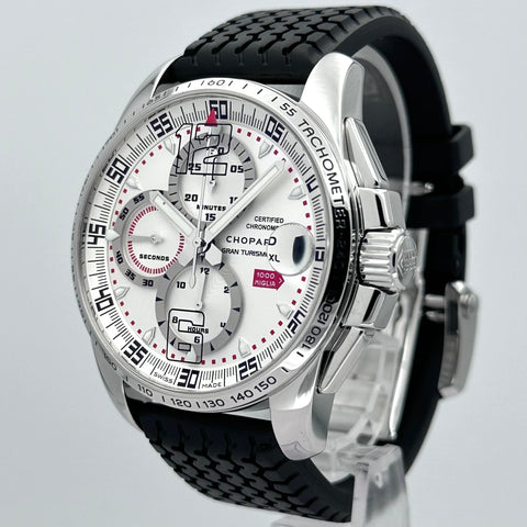 Chopard Mille Miglia Gran Turismo XL Ref. 168459-3009 | Full-Set 2009 | Serviced | Limited 2008 pcs | 44mm | White Dial | Top | VIP