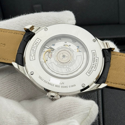 Baume & Mercier Clifton GMT Ref. M0A10316 | Full-Set 06/2023 | Unworn | Ungetragen | 43mm | Blue Dial