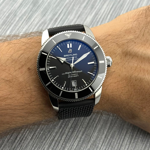 Breitling Superocean Héritage II 46 Ref. AB2020121B1S1 | Full-Set 2018 | Automatic | Black Dial | Kautschuk | Top | VIP