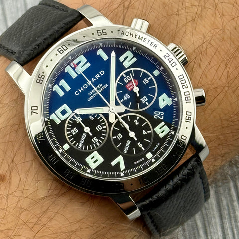 Chopard Mille Miglia Ref. 168920-3001 | Full-Set 2008 | Serviced 05/2025 | Chronograph | Automatic | 43mm | Kautschuk | Black Dial | VIP
