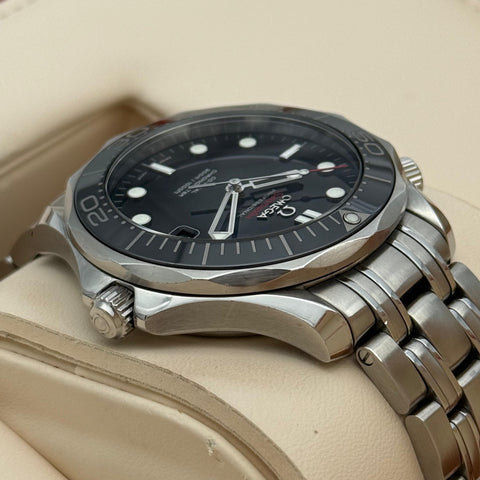 Omega Seamaster Diver 300M Co-Axial Ref. 21230412001003 | Full-Set 2018 | Automatik | 41mm | Black Dial | Top | VIP