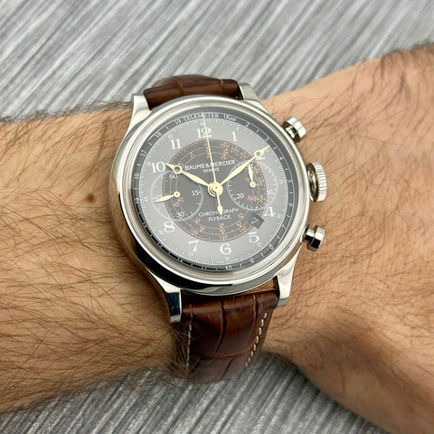 Baume & Mercier Capeland Chronograph Flyback Ref. M0A10094 | Full-Set 2023 | Automatic | 44mm | Top | VIP