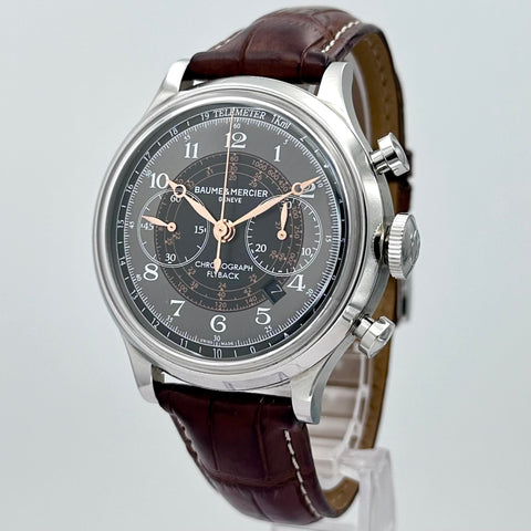 Baume & Mercier Capeland Chronograph Flyback Ref. M0A10094 | Full-Set 2023 | Automatic | 44mm | Top | VIP