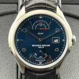 Baume & Mercier Clifton GMT Ref. M0A10316 | Full-Set 06/2023 | Unworn | Ungetragen | 43mm | Blue Dial
