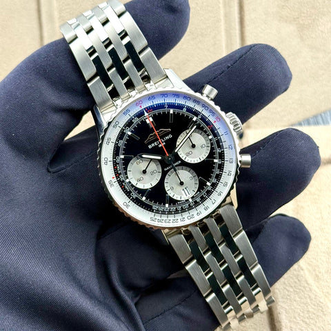 Breitling Navitimer B01 Ref. AB0139 | Full-Set 06/2025 | Unworn | Ungetragen | Chronograph | Breitling Garantie 06/2030 | 41mm | Black Dial | VIP
