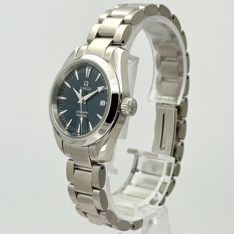 Omega Seamaster 150m Ref. 2577.80 | Full-Set 2005 | Quartz | 29mm | Blue Dial | Rare | Ladies | VIP