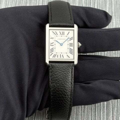 Cartier Tank Solo Ref. WSTA0028 (3169) | Full-Set 2019 | Quartz | 34.8 x 27.4 mm | Top | VIP