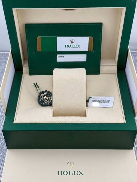 Rolex Datejust 41 Ref. 126301 | Full-Set 2017 | Serviced 08/2025 | Sundust Dial | Oyster | LC100