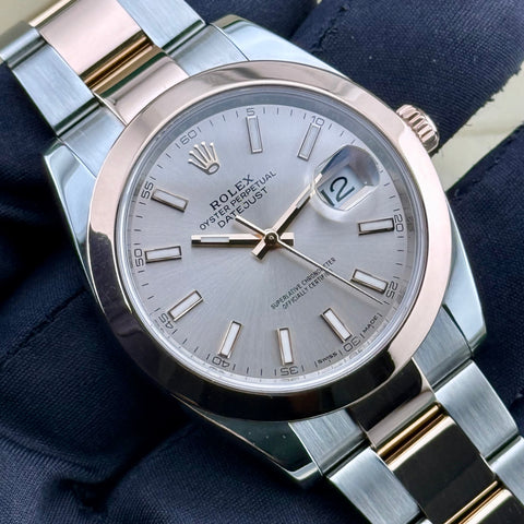 Rolex Datejust 41 Ref. 126301 | Full-Set 2017 | Serviced 08/2025 | Sundust Dial | Oyster | LC100