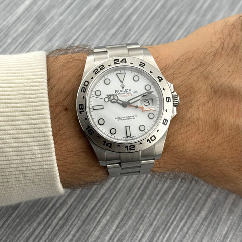 Rolex Explorer II Ref. 216570 | Full-Set 06/2019 | LC EU | 42mm | White Dial | Top | VIP