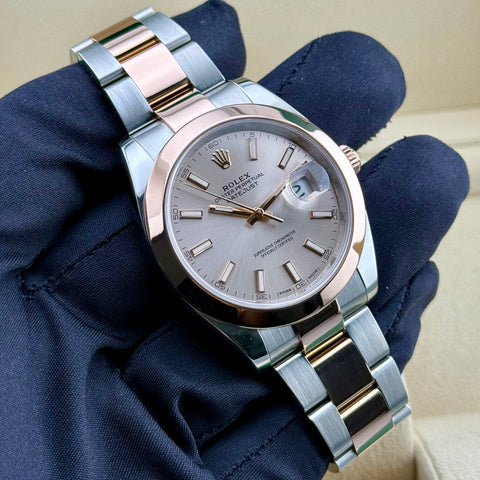 Rolex Datejust 41 Ref. 126301 | Full-Set 2017 | Serviced 08/2025 | Sundust Dial | Oyster | LC100