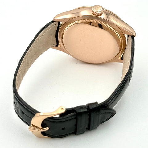 Rolex Cellini Date Ref. 50515 | Full-Set 2017 | 18K Rosegold | Automatic | 39mm | Black Dial | Top Condition | VIP