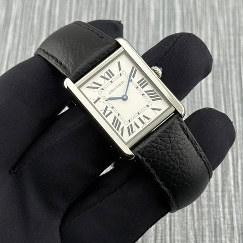 Cartier Tank Solo Ref. WSTA0028 (3169) | Full-Set 2019 | Quartz | 34.8 x 27.4 mm | Top | VIP