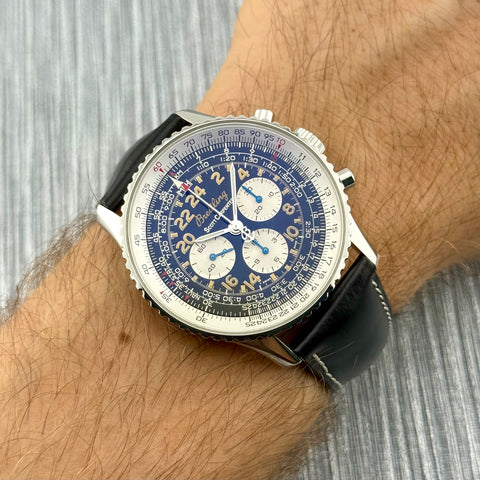 Breitling Chronograph Cosmonaute Serie Limitee „Scott Carpenter“ Ref. A12022 | Full-Set 1999 | Limited 1000 pcs | 41mm | Serviced 08/2025 | Handaufzug - Manual | VIP