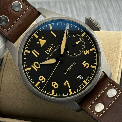 IWC Big Pilots Watch Heritage Classic Ref. IW501004 | Full-Set 07/2025 | Titan | 46mm | Top Condition | IWC Garantie 08/2033