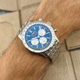 Breitling Navitimer B01 Chronograph 46 Ref. AB0137211C1A1 | Full-Set 10/2026 | NEU | Unworn | Garantie 10/2031 | Blue Dial