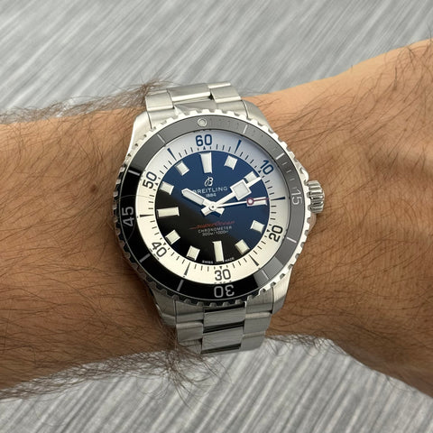 Breitling Superocean 44 Ref. A17376211B1A1 | Full-Set 10/2022 | Automatic | 44mm | Black Dial | Top | VIP