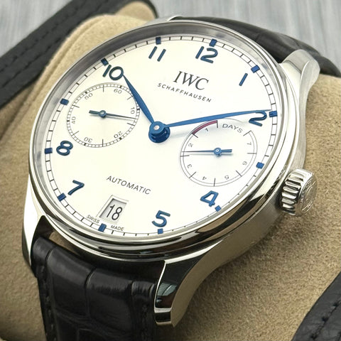 IWC Portugieser 7Days Ref. IW500705 | Full-Set 08/2020 | IWC Garantie 05/2030 | 42.3mm | Top | VIP