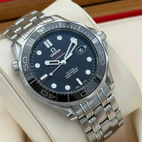 Omega Seamaster Diver 300M Co-Axial Ref. 21230412001003 | Full-Set 2018 | Automatik | 41mm | Black Dial | Top | VIP