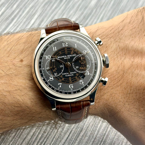 Baume & Mercier Capeland Chronograph Flyback Ref. M0A10094 | Full-Set 2023 | Automatic | 44mm | Top | VIP